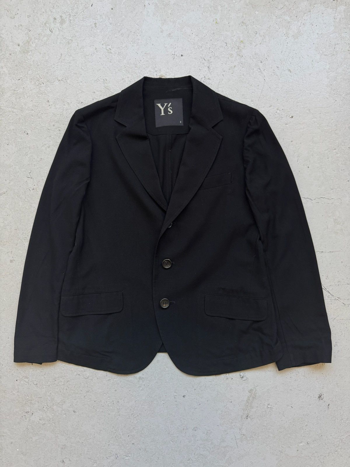 Yohji Yamamoto Yohji Yamamoto Y's Black Womens Blazer Size L / US 10 / IT 46 - 1 Thumbnail