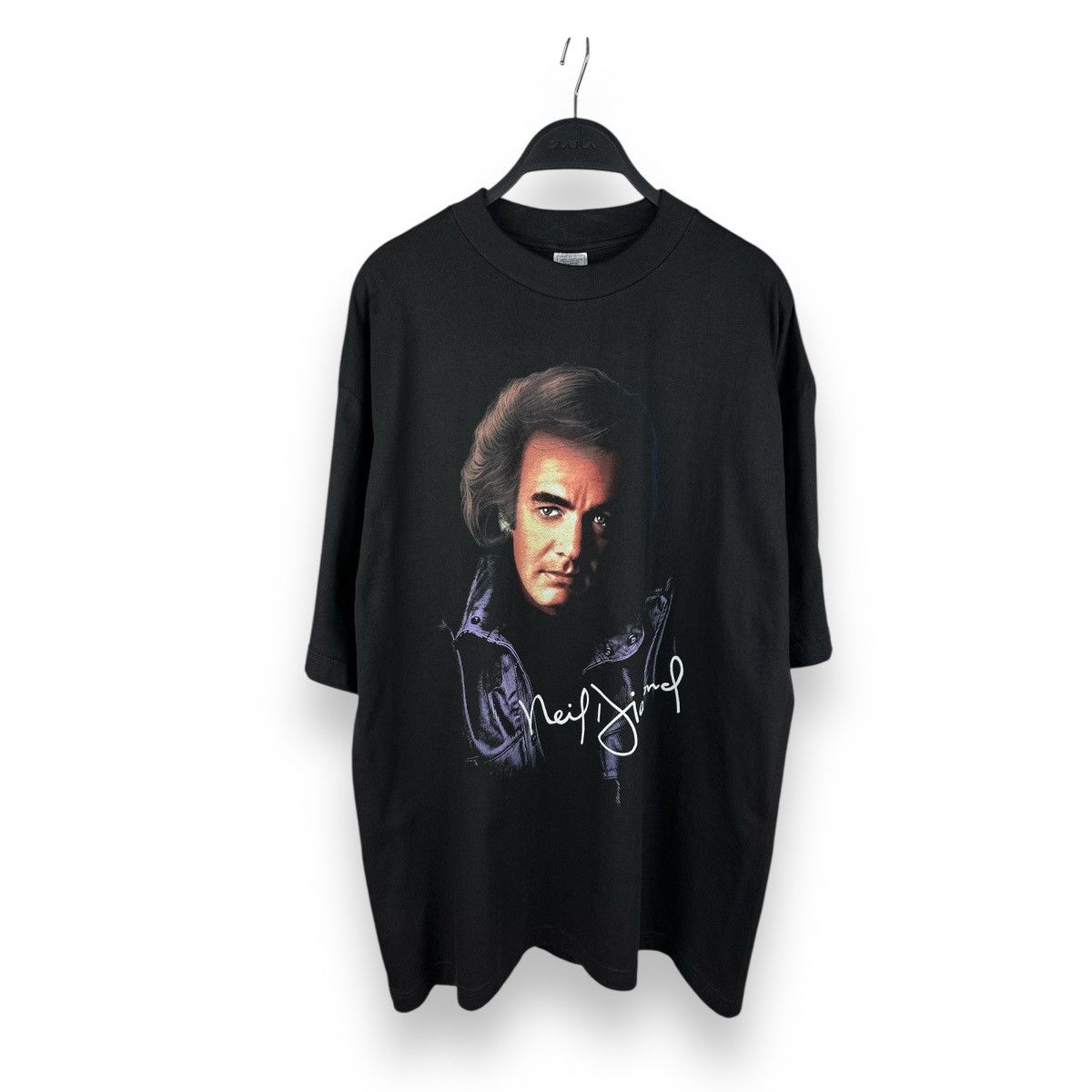 Band Tees Vintage 1996 Neil Diamond Tour T-Shirt Double Sided Size US XL / EU 56 / 4 - 1 Thumbnail