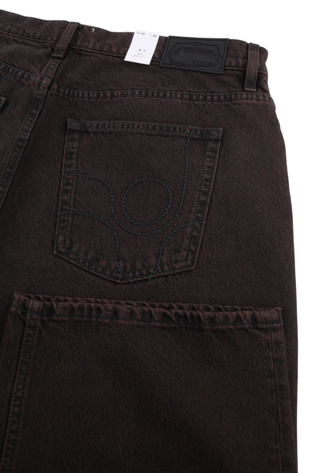 Eytys BENZ SEPIA BAGGY FIT W36/L32 Brown Faded RRP370 88884 Size US 36 / EU 52 - 7 Thumbnail