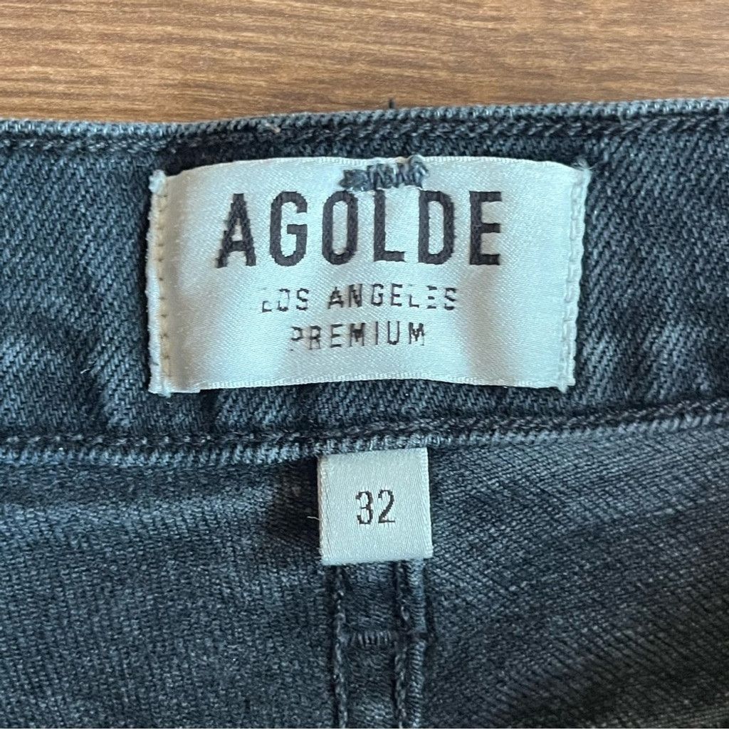 Citizens Of Humanity AGOLDE Premium NICO Jeans – Black – Size 32 🖤👖 Size 32" / US 10 / IT 46 - 3 Thumbnail