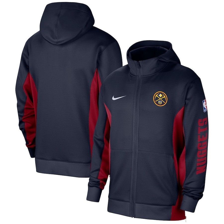 Denver Nuggets Nike Authentic NBA Showtime Full-Zip Hoodie