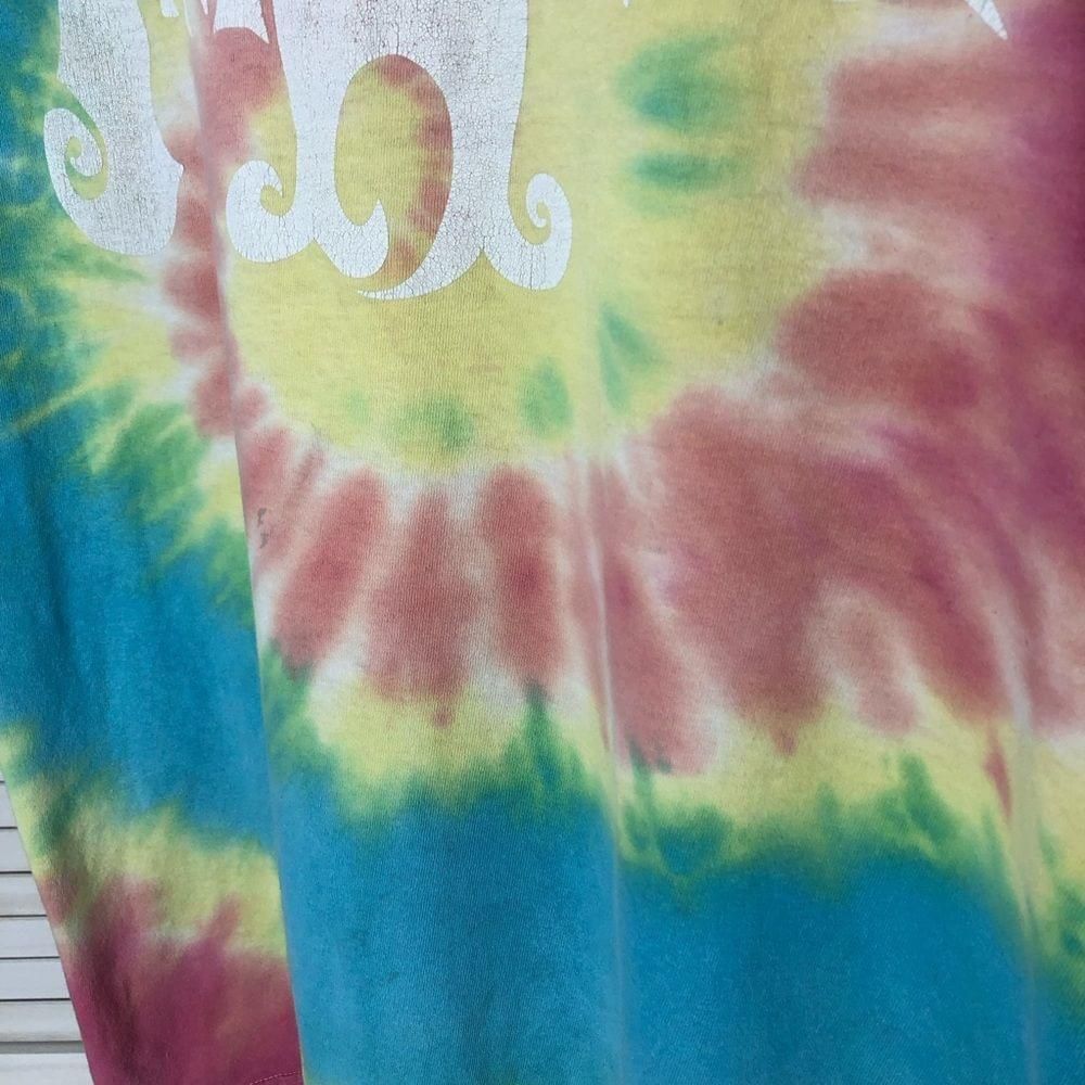 Jimi Hendrix pink yellow blue orange Jimi Hendrix tie dye cotton shirt L Size US L / EU 52-54 / 3 - 9 Thumbnail