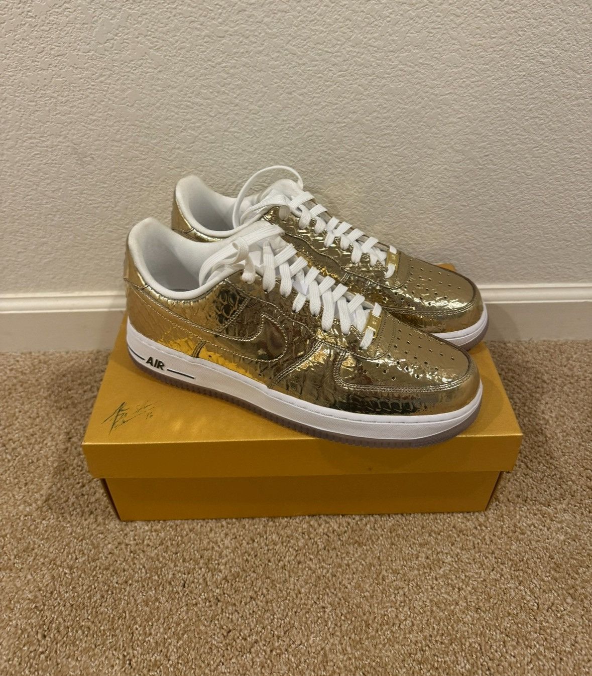 Nike Nike Air Force 1 Precious Metal (men’s size 11) New Size US 11 / EU 44 - 2 Thumbnail