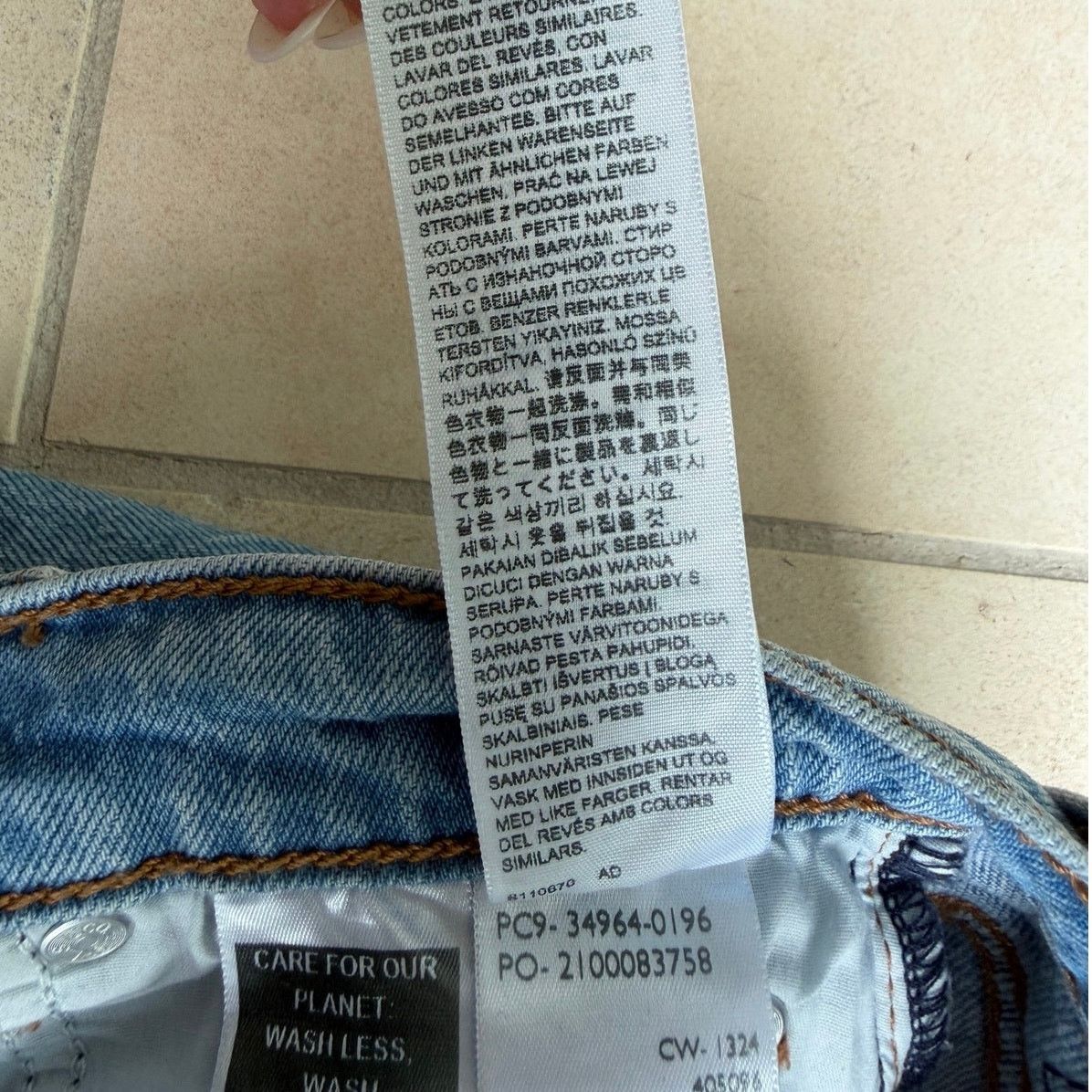 Levi's Levi’s Premium Wedgie Straight Jeans W23 L28 Size 23" - 7 Thumbnail