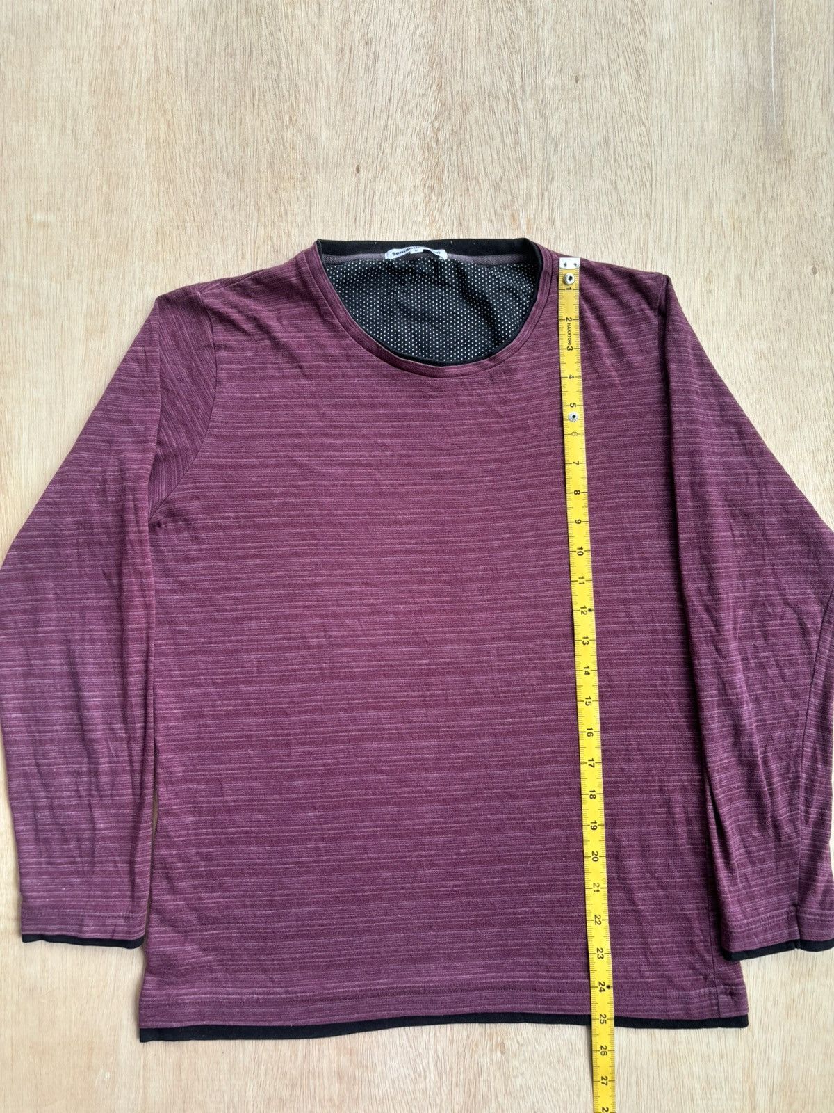 Hysteric Glamour × If Six Was Nine × Japanese Brand Semanticdesign Stripe basic Longsleeve Size US L / EU 52-54 / 3 - 7 Thumbnail
