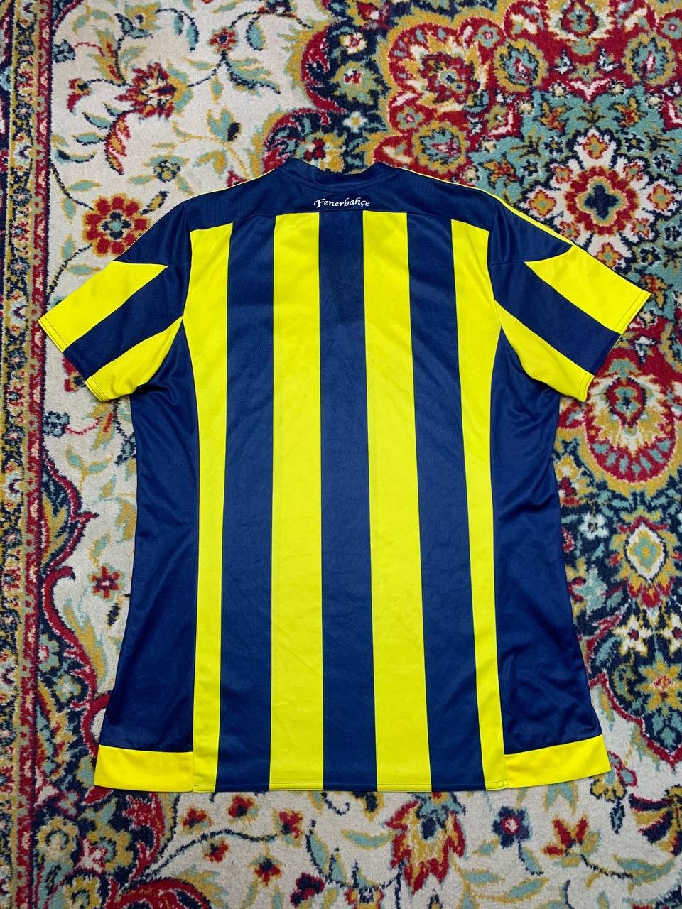 Adidas FENERBAHCE 2015 2016 HOME FOOTBALL SHIRT SOCCER JERSEY Size US L / EU 52-54 / 3 - 2 Thumbnail