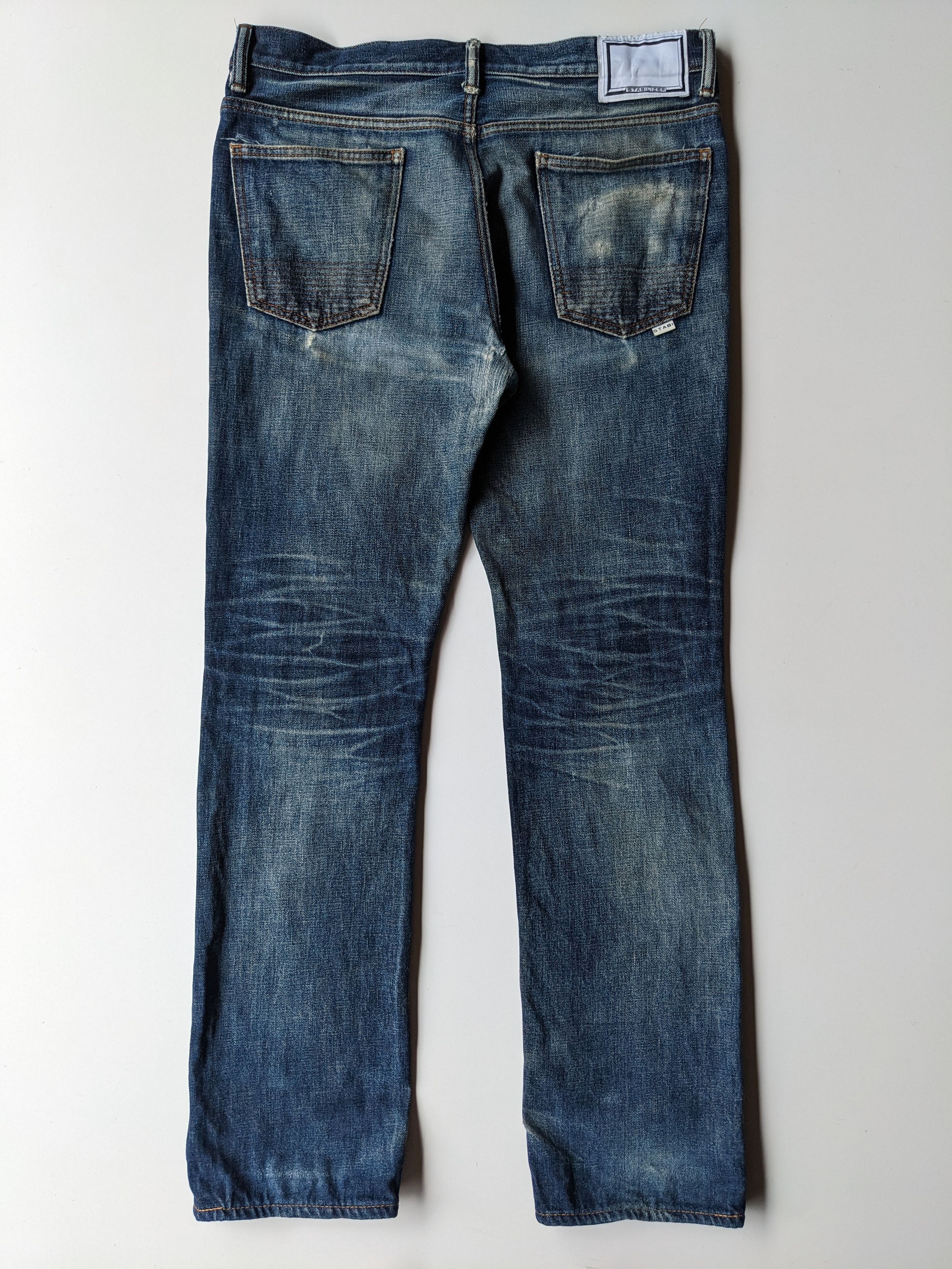 If Six Was Nine × Japanese Brand × Jean Stabilizer distressed faded jeans Size US 34 / EU 50 - 2 Thumbnail