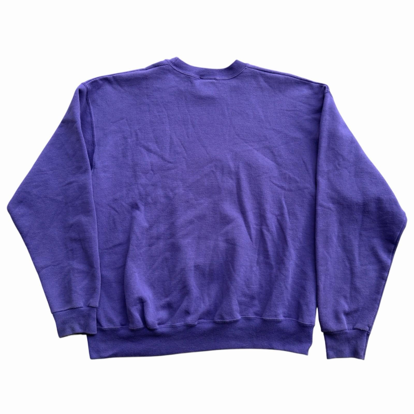 Disney 90s Mickey Mouse Disney Ski Snowboard Sweatshirt Purple OSFA Size US XL / EU 56 / 4 - 2 Thumbnail