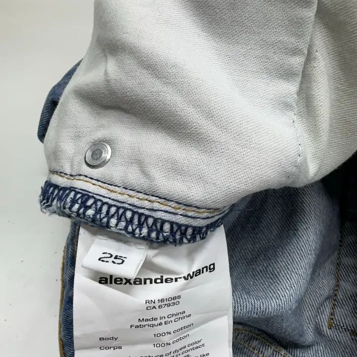 Alexander Wang Alexander Wang Casual Relaxed Denim Pants - Size 25" / US 0 / IT 36 - 5 Thumbnail