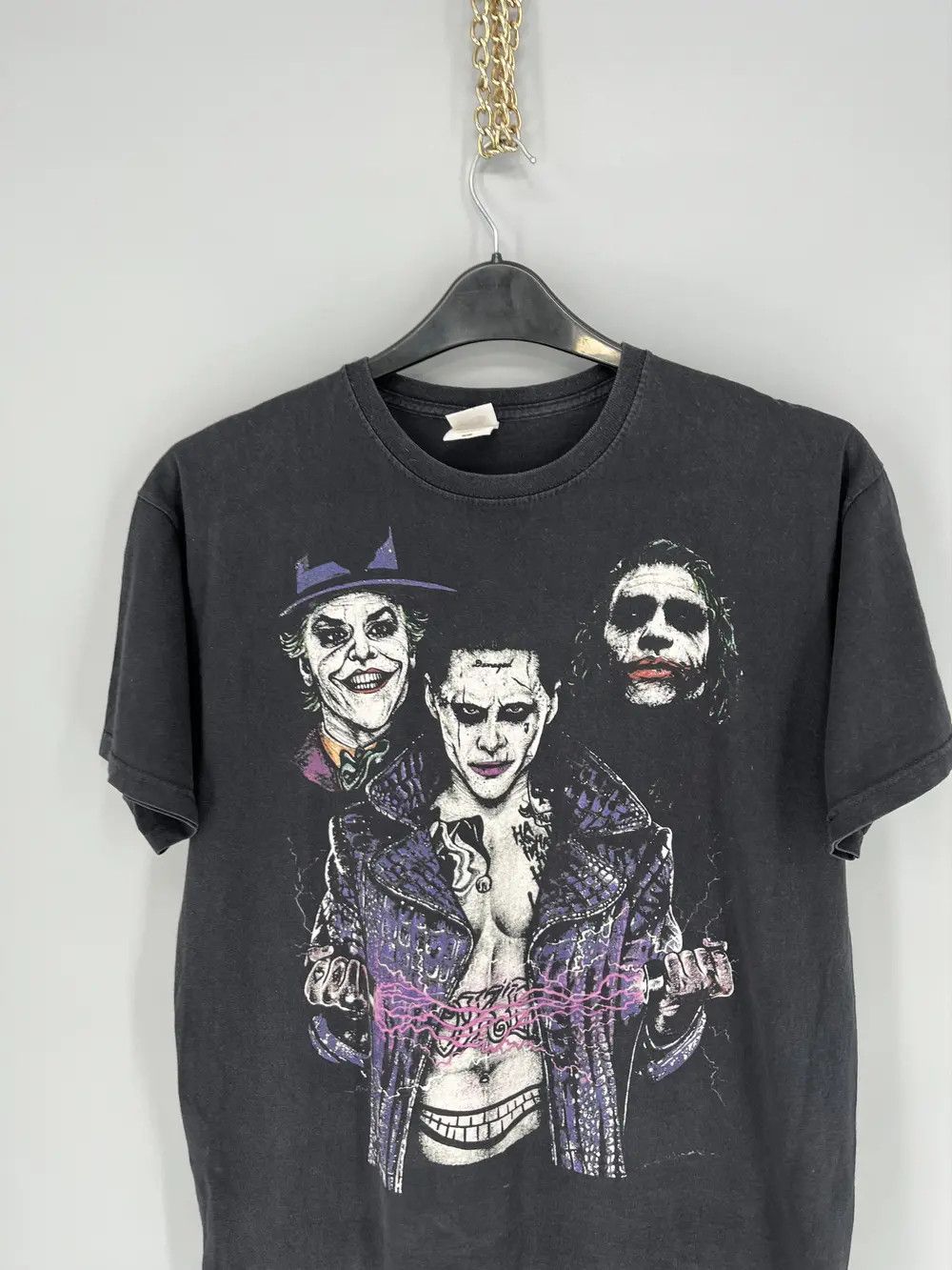 DC Comics Vintage Y2K Joker T-Shirt The Dark Knight Batman Size US L / EU 52-54 / 3 - 6 Thumbnail