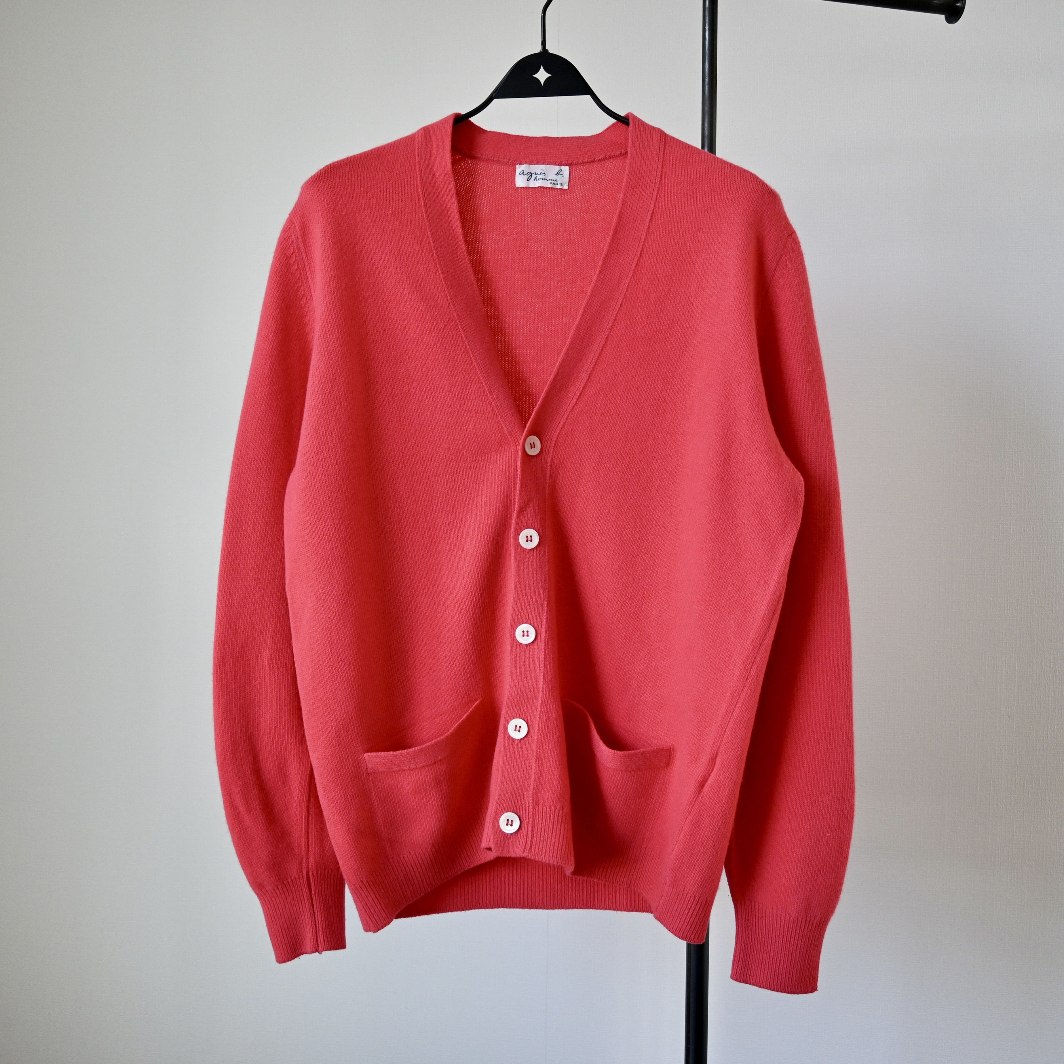 agnes b. VTG 1980s Agnes b. geelong wool cardigan made in Scotland Size US L / EU 52-54 / 3 - 1 Thumbnail