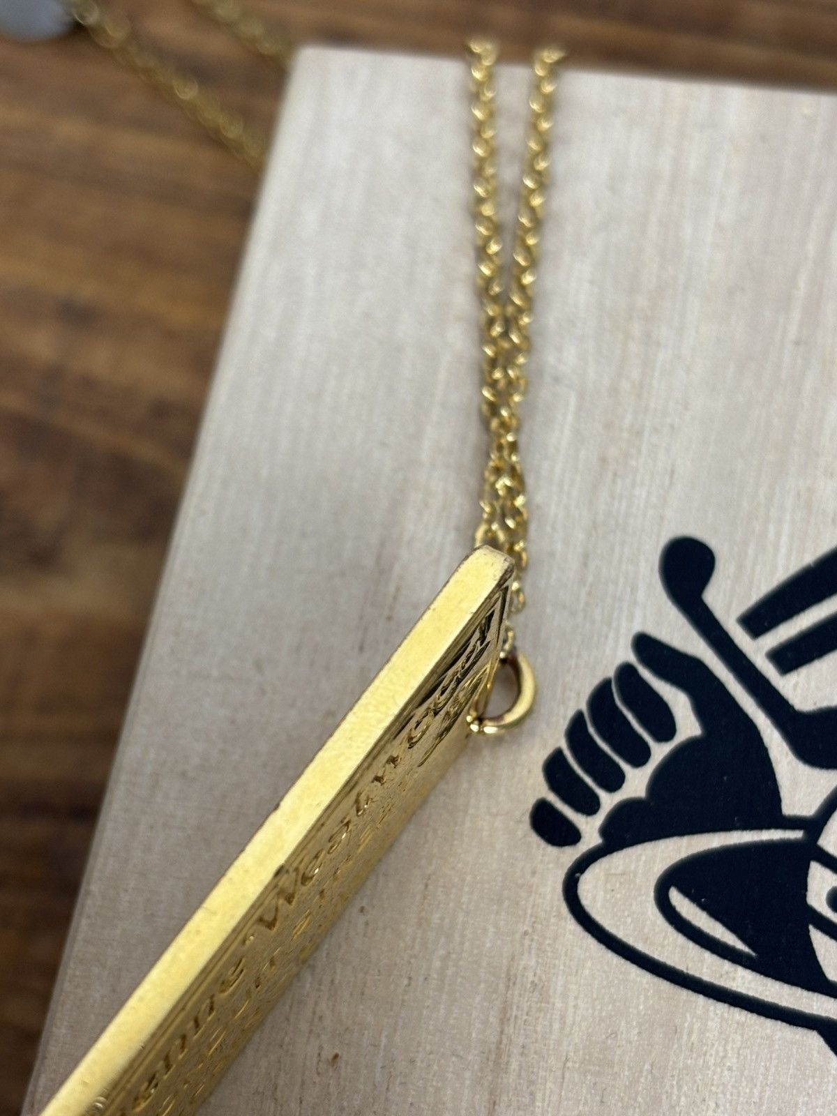 Vivienne Westwood Vintage Vivienne Westwood Gold Plate Pendant Necklace Size ONE SIZE - 4 Thumbnail