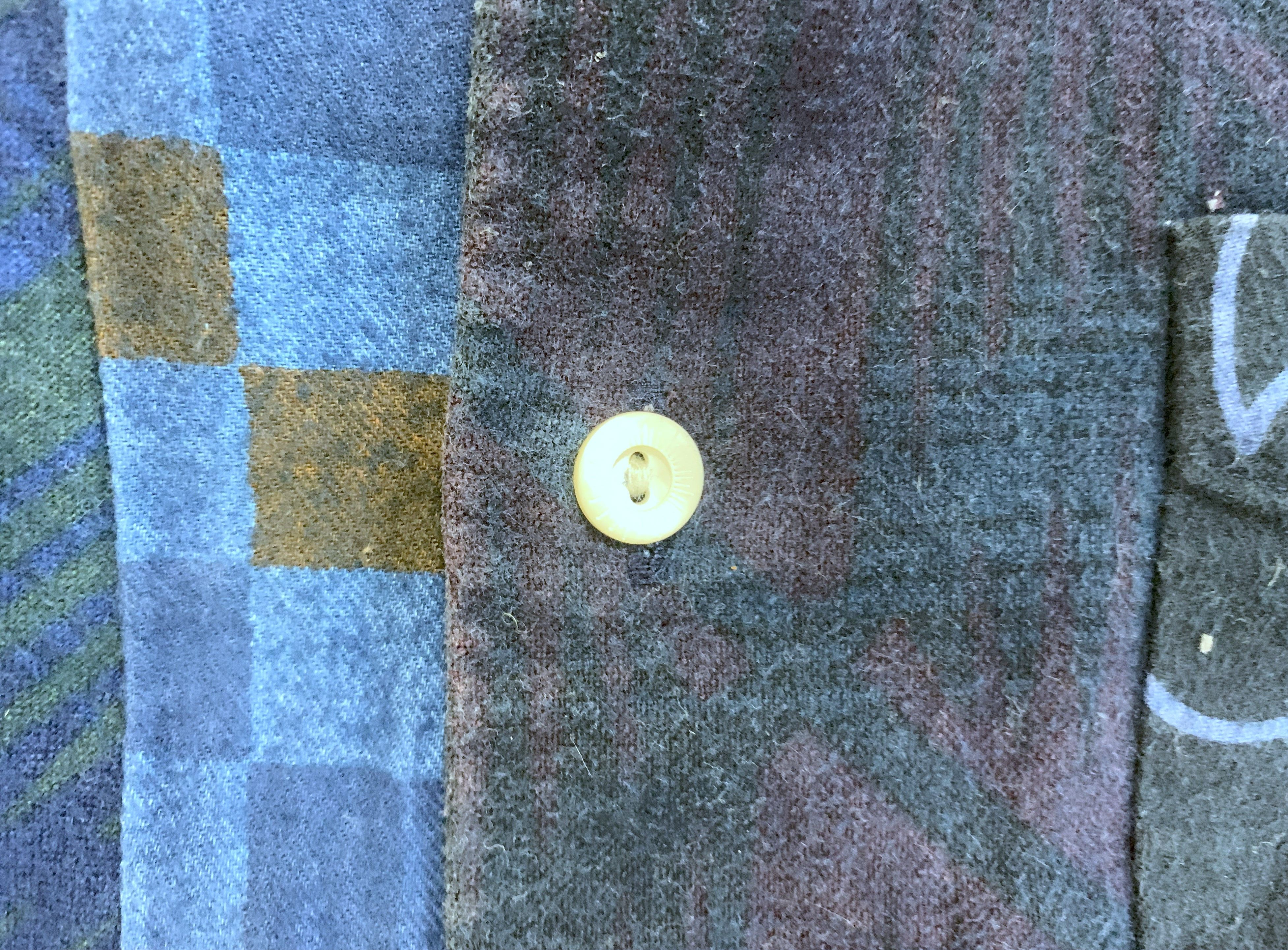 Sunny Sports Sunny Sports indigo patchwork shirt, made in Japan, size S Size US S / EU 44-46 / 1 - 5 Thumbnail