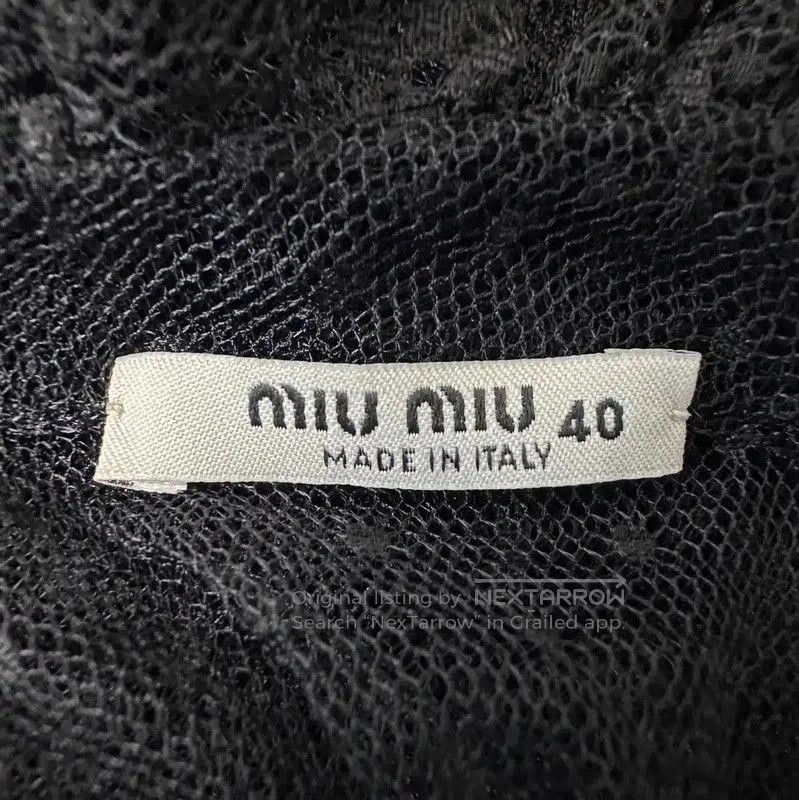 Miu Miu Miu Miu Black Dress for Women Size S . Size S / US 4 / IT 40 - 7 Thumbnail
