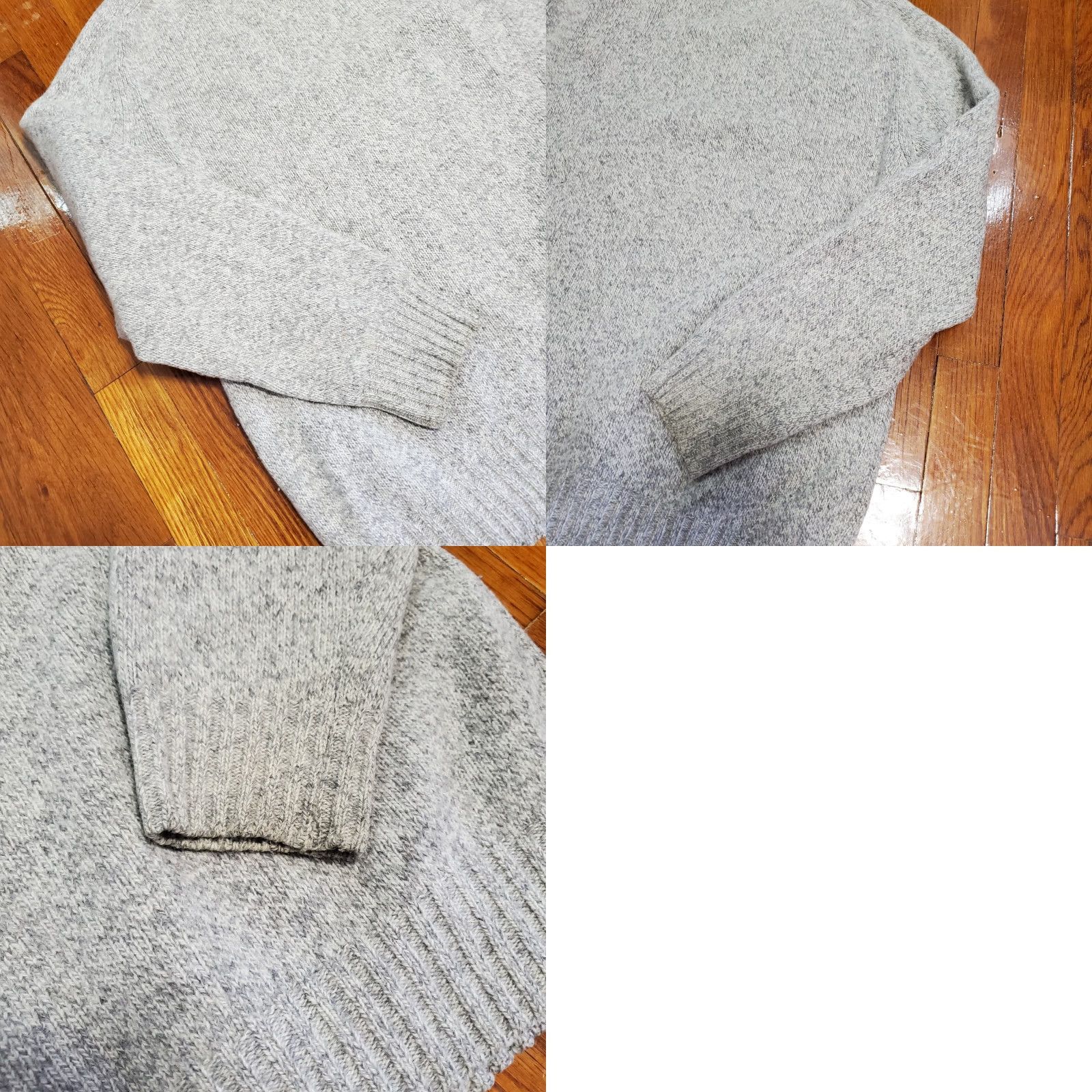 Blumarine VINTAGE Blumarine Sweater Pullover Crew Neck Long Sleeve Gray Wool Polyamide Made in Italy XL Mens Size US XL / EU 56 / 4 - 9 Thumbnail