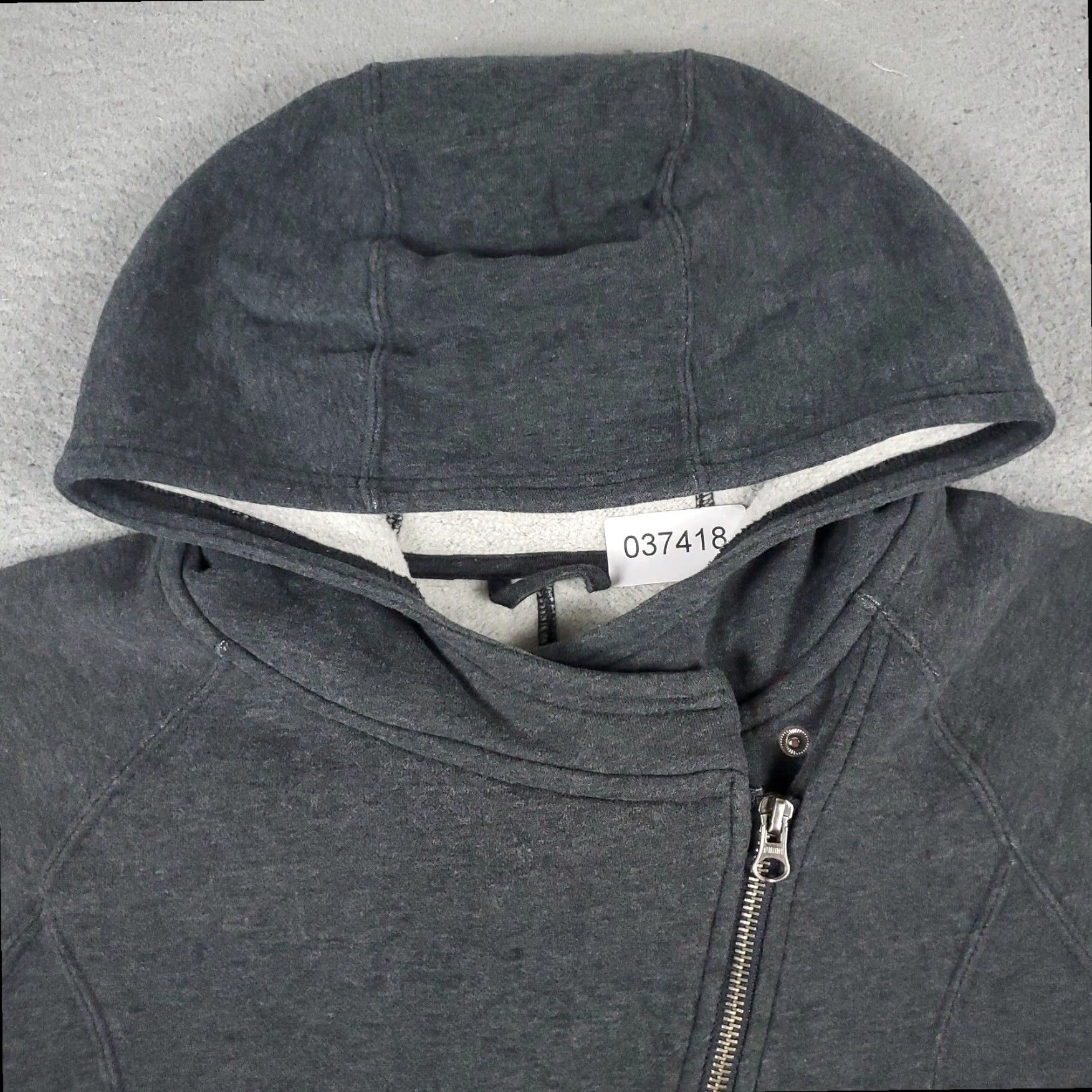 Puma PUMA Ladies Gray Full Zip Up Hoodie Sweatshirt Small Size S / US 4 / IT 40 - 2 Thumbnail