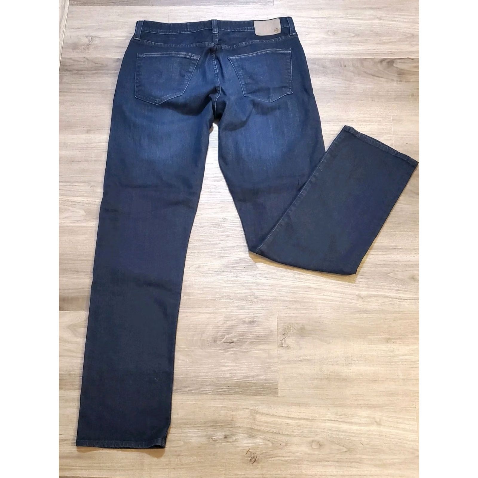 Vintage AG Adriano Goldschmied Jeans Mens 34 35 Blue Modern Athletic Fit Denim Ives Size US 34 / EU 50 - 2 Thumbnail