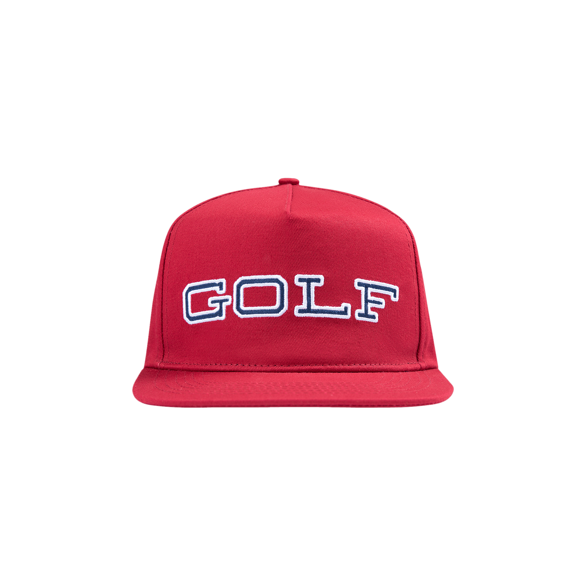 Golf Wang GOLF WANG State 5 Panel Hat Dark Red | Grailed