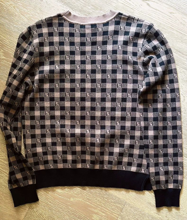 Fendi FENDI Logo old flower long sleeve sweater knitwear Size M / US 6-8 / IT 42-44 - 4 Thumbnail