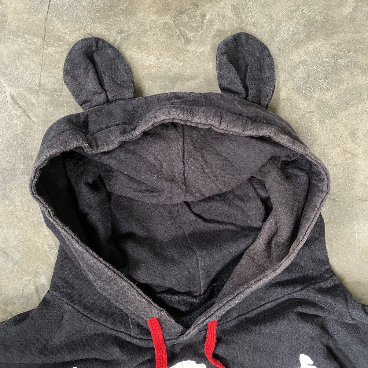 Japanese Brand 2000s Party's Skeleton Graphic Small Ears Y2K Style Hoodie Size US M / EU 48-50 / 2 - 7 Thumbnail