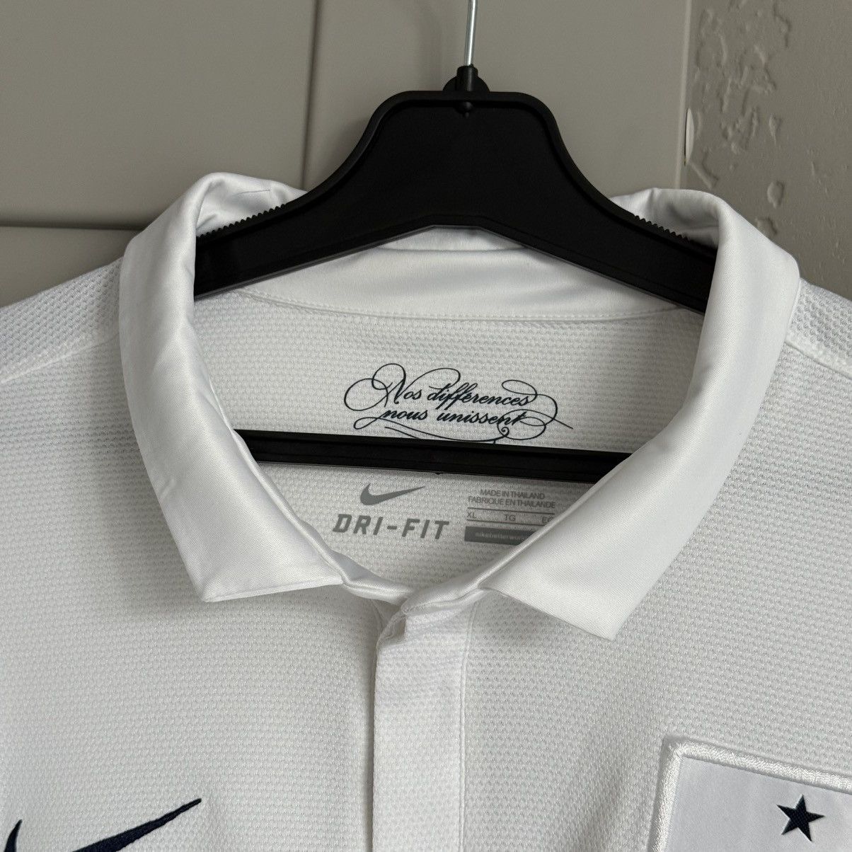 Nike France 2012/2014 Nike Away Football Shirt Soccer Jersey Size US XL / EU 56 / 4 - 4 Thumbnail