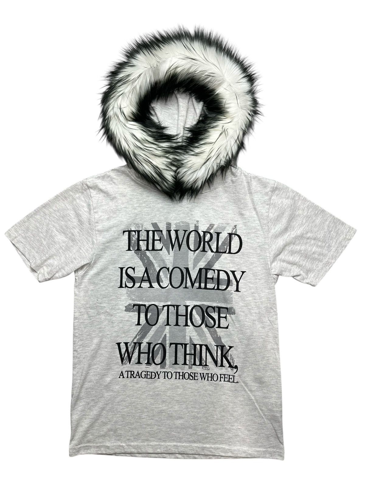 20471120 Thomas Hady BRITISH POEM FUR LIGHT HOODIE SHORT SLEEVE Size US M / EU 48-50 / 2 - 1 Thumbnail