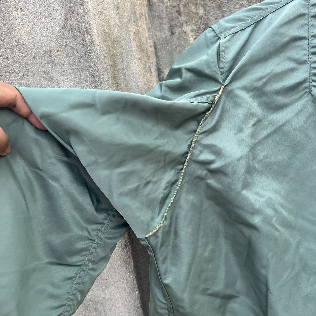 Alpha Industries "VINTAGE" ALPHA INDUSTRIES TRASHED MA-1 BOMBER JACKET Size US M / EU 48-50 / 2 - 12 Thumbnail