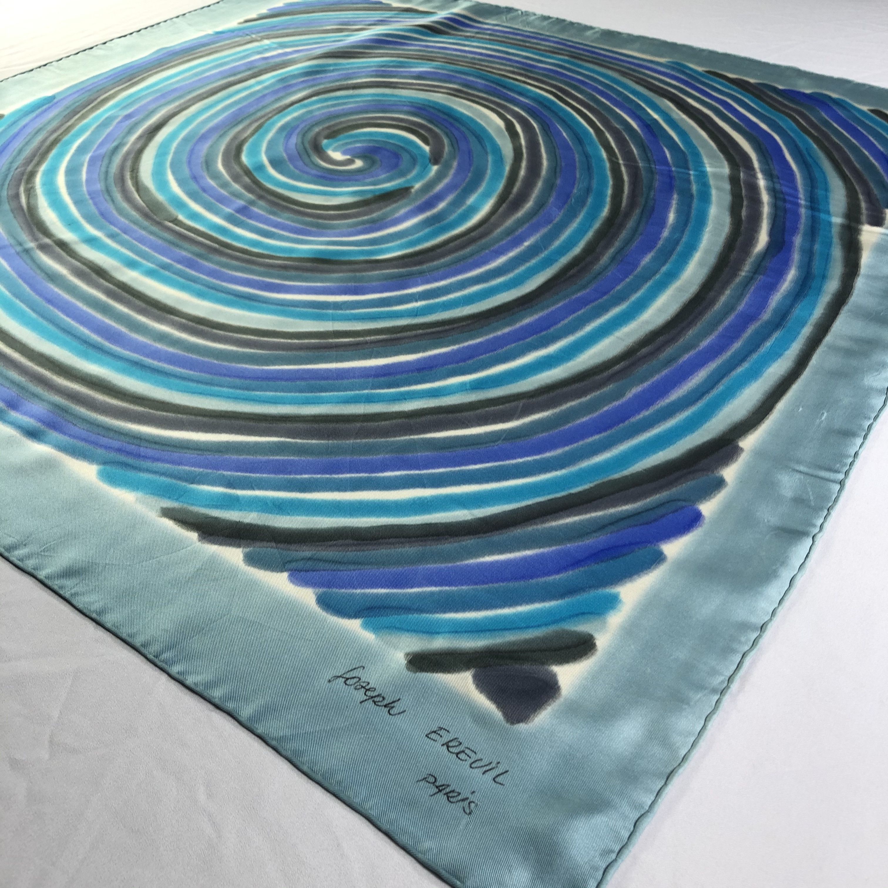 Vintage Vintage Foseph Erevil Silk Scarf Size ONE SIZE - 3 Thumbnail