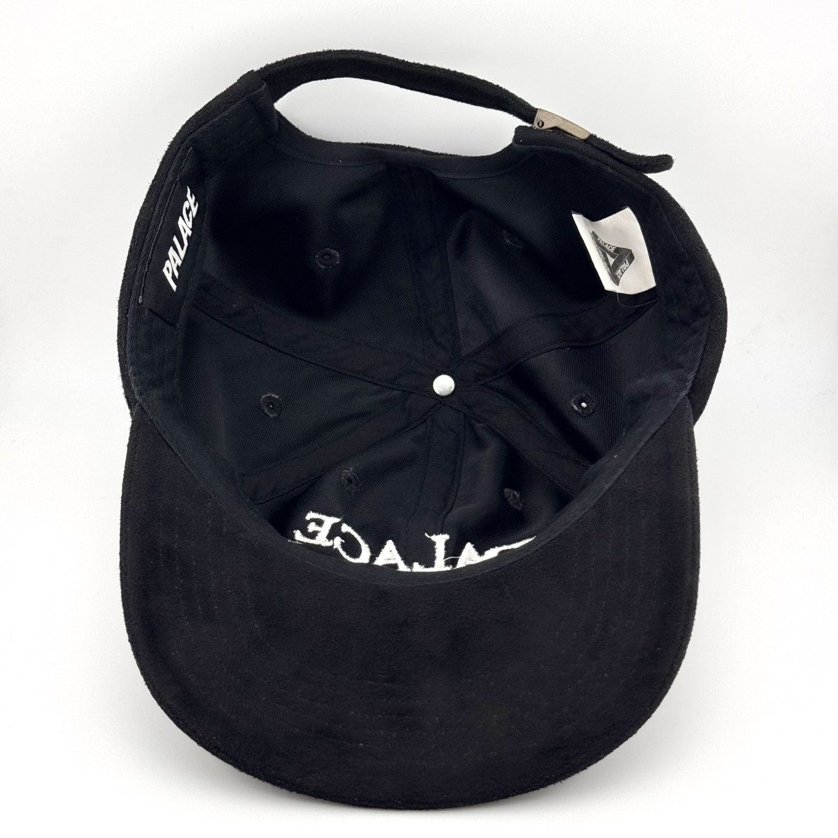 Palace Palace Jeans PJ’s 6 Panel Black Suede Cap Unstructured Hat Size ONE SIZE - 5 Thumbnail
