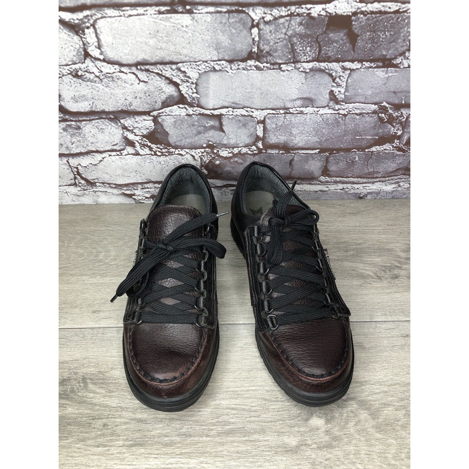 Mephisto Mephisto Gore-Tex Air-Relax Slacker Black Leather Hiking Sho Size US 8 / IT 38 - 3 Thumbnail