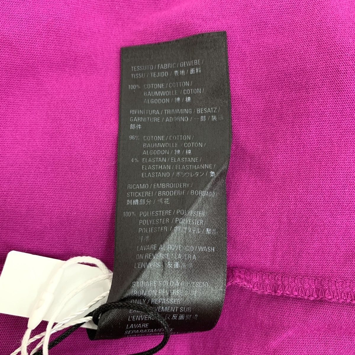 Balenciaga Balenciaga Purple Logo Crew Neck Short Sleeve T-Shirt K26WX Size US M / EU 48-50 / 2 - 9 Thumbnail