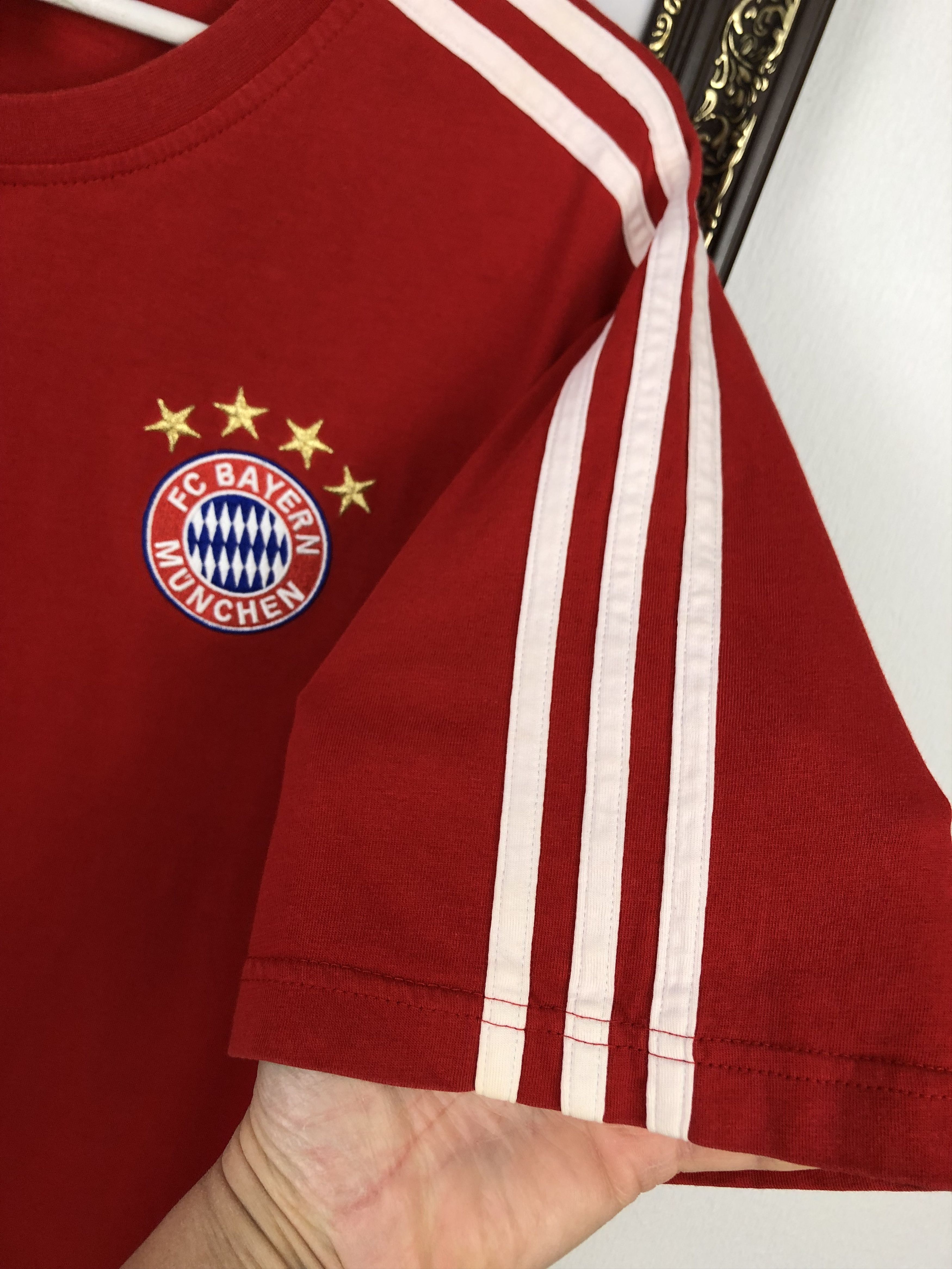 Adidas Adidas Bayern Munich Football Shirt Soccer Train Jersey Size US L / EU 52-54 / 3 - 5 Thumbnail