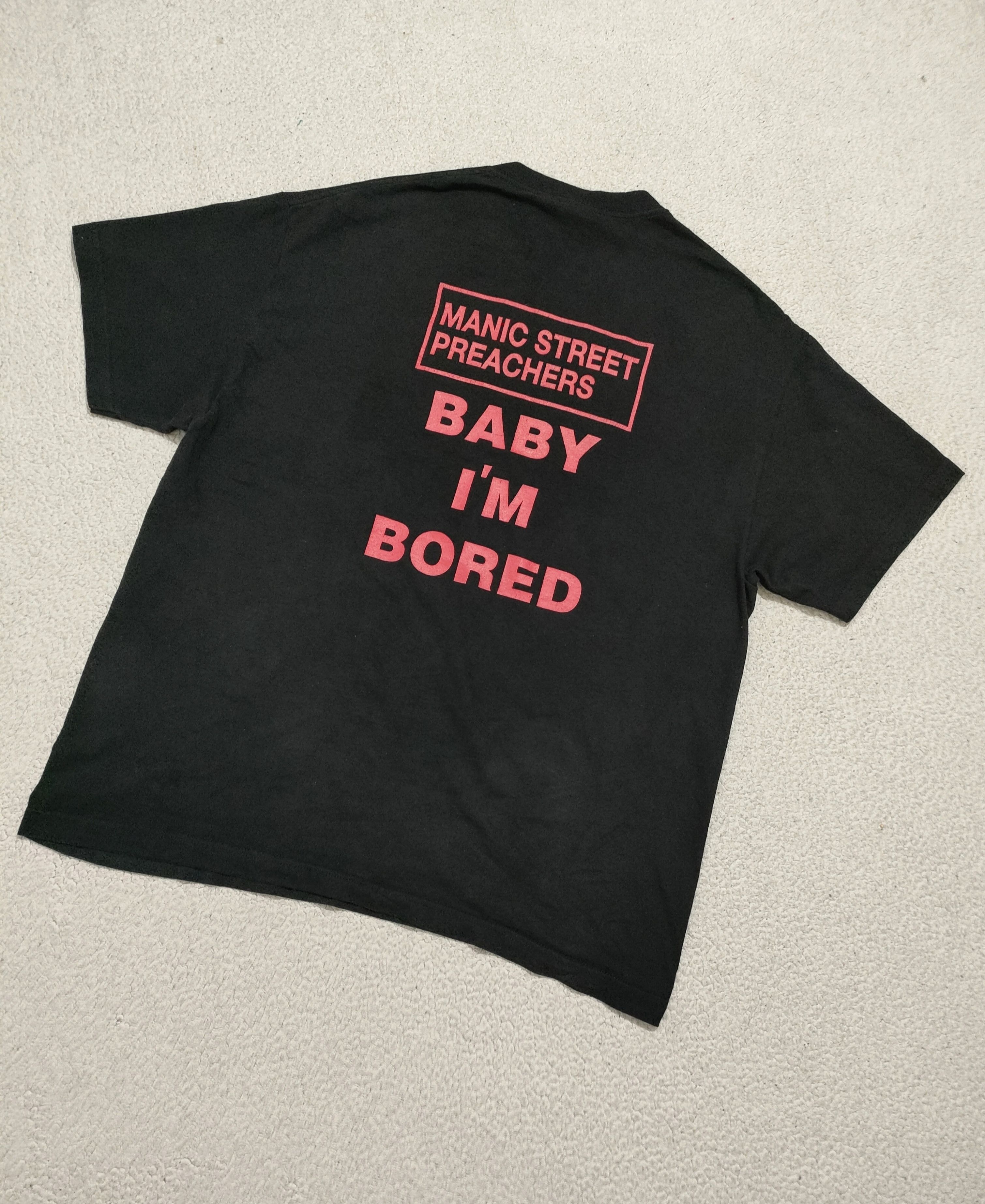 MANIC STREET PREACHERS Motor Cycle Emptines Vintage Tee