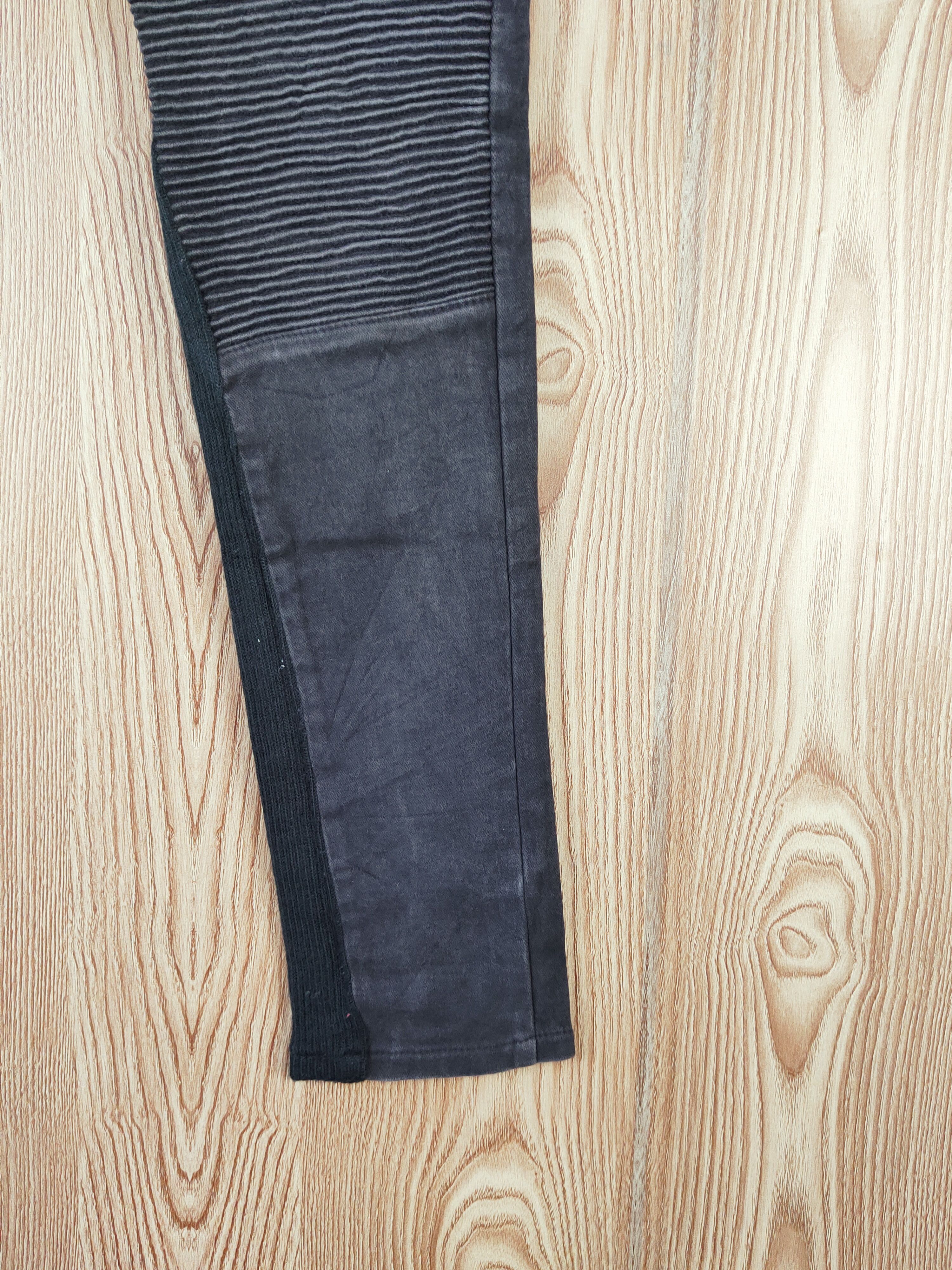 Japanese Brand Siren Black Multipocket Cargo Skinny Pants #W461 Size US 28 / EU 44 - 6 Thumbnail