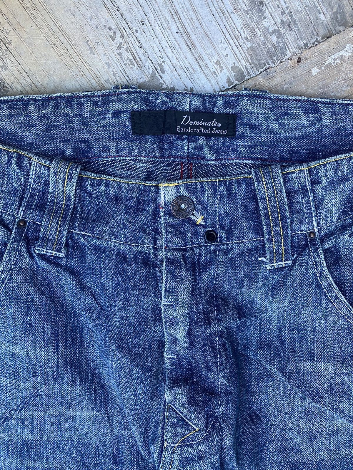 If Six Was Nine × Japanese Brand × Le Grande Bleu (L.G.B.) Dominate Handcrafted Flare Jeans Size US 35 - 3 Thumbnail