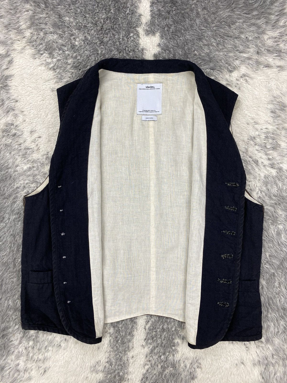 Visvim Granger Vest Rare Size 4