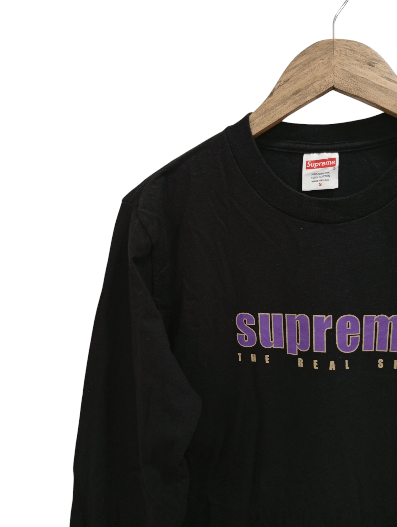 Supreme 🔥🔥Supreme The Real Shit LS T-Shirt Size US S / EU 44-46 / 1 - 10 Thumbnail