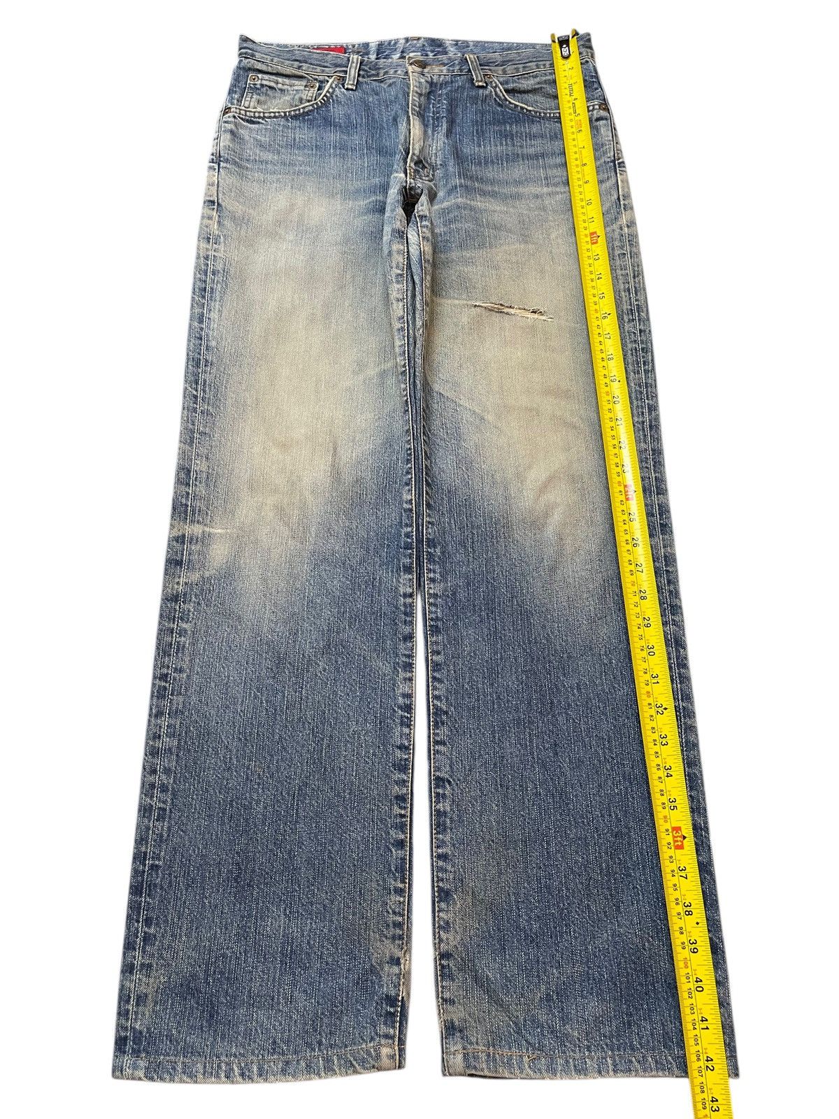 Edwin Vintage Edwin 503 Mud Wash Faded Style Loose Jeans Size US 32 / EU 48 - 13 Thumbnail
