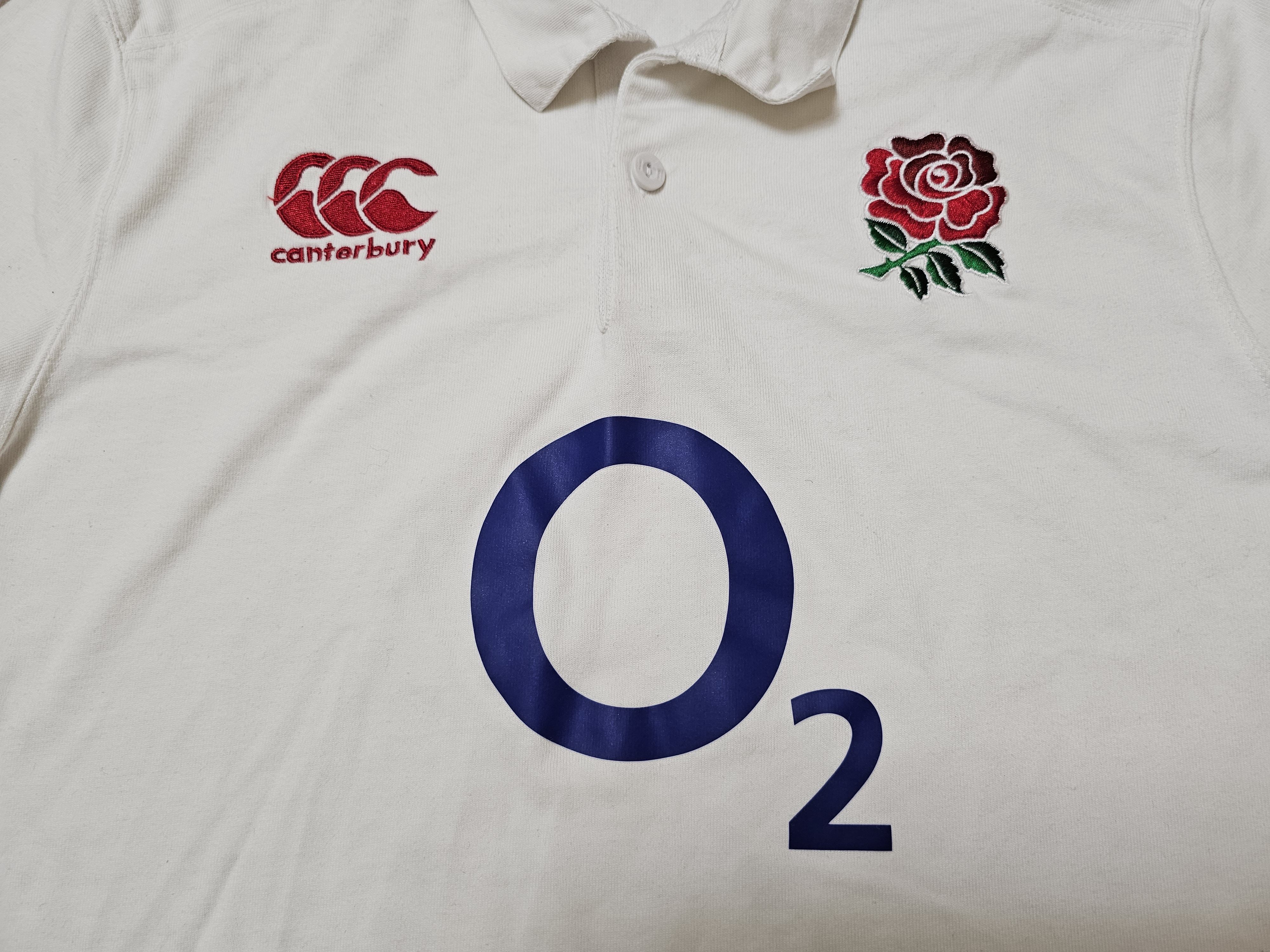 Canterbury of New Zealand ENGLAND RUGBY SHIRT RUGBY JERSEY COTTON POLO Size US L / EU 52-54 / 3 - 3 Thumbnail