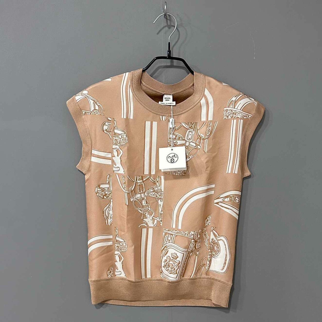 Hermes Hermes Silk Tank Top S Women Size S / US 4 / IT 40 - 1 Thumbnail