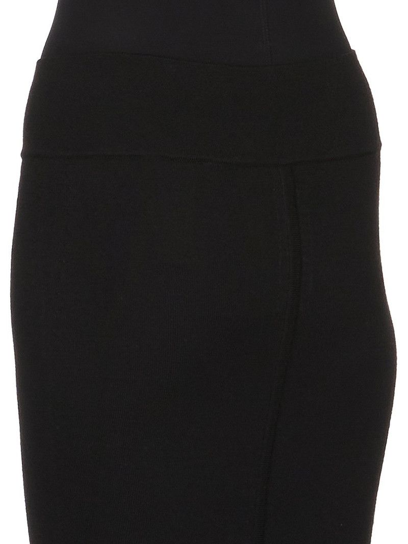 Rick Owens o1y0126 Maxi Skirt in Black Size 26" / US 2 / IT 38 - 4 Thumbnail