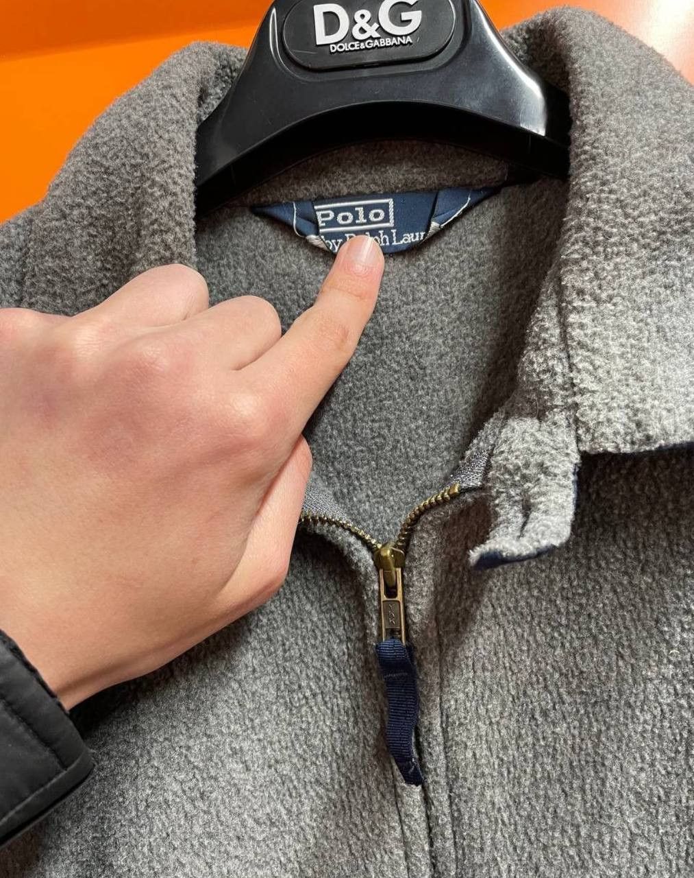 90's Fleece Vintage Polo Ralph Lauren Jacket Full Zip