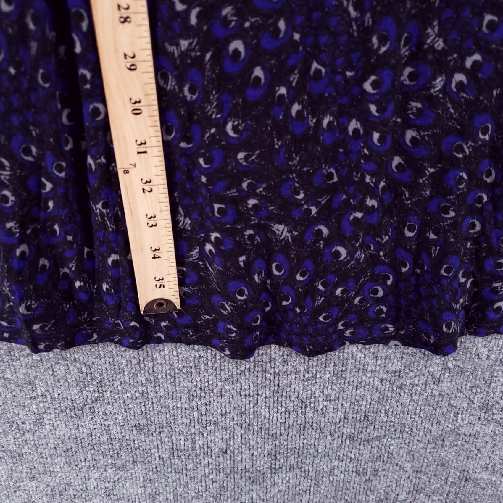 Vintage Kensie Dress Womens XS Blue Trapeze & Swing Animal Print Sleeveless Crew Neck Dress Short Size XS / US 0-2 / IT 36-38 - 5 Thumbnail