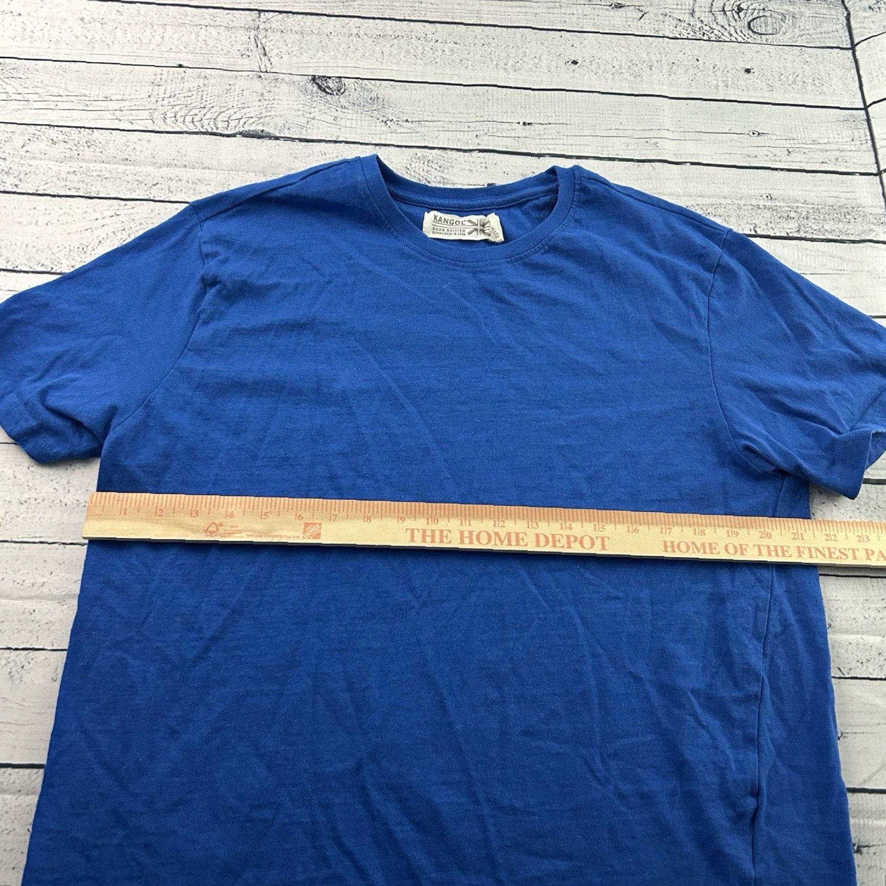 Kangol Kangol T-Shirt Short Sleeve Blue XL Men Size US XL / EU 56 / 4 - 4 Thumbnail