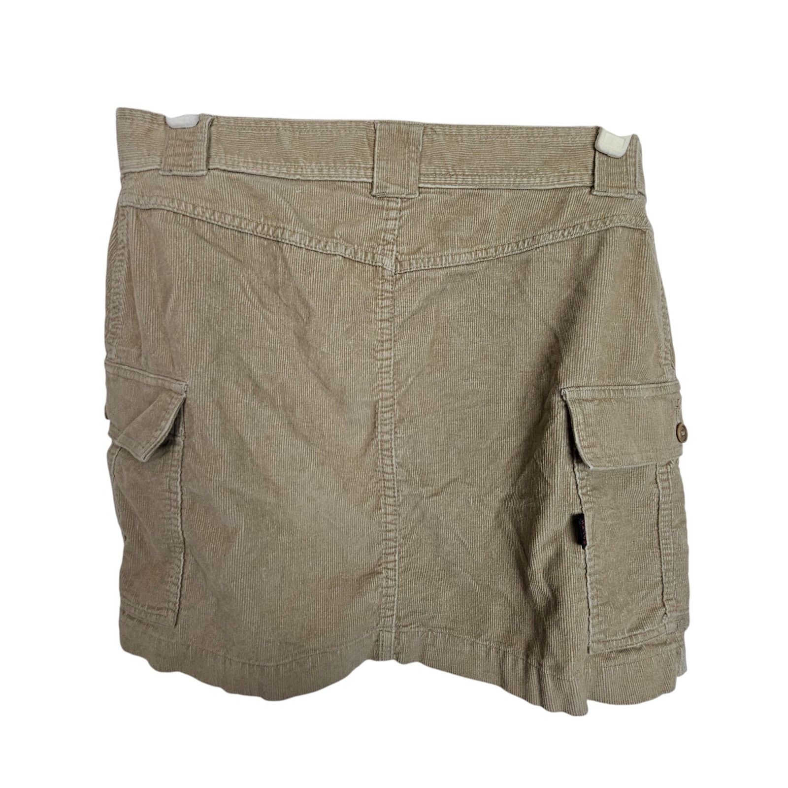 RRL Ralph Lauren Y2K Ralph Ralph Lauren Womens Corduroy Cargo Mini Skirt Size 30" / US 8 / IT 44 - 4 Thumbnail