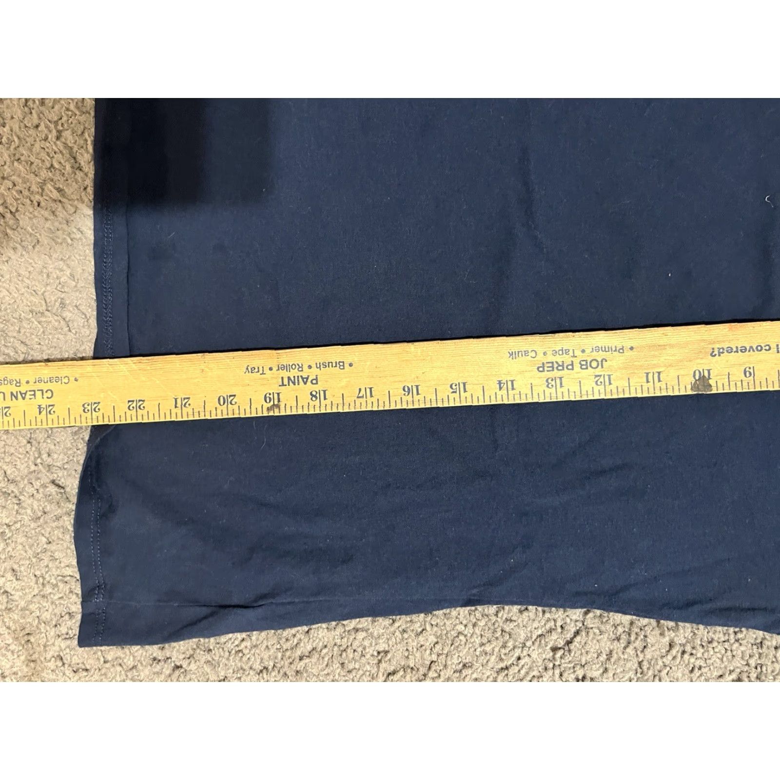 Nautica Nautica Shirt Womens XL Long Sleeve Navy Blue Crew Neck Sleepwear Shirt Casual Everyday Breathable Cotton 100% Womens XL Navy Blue Nautical Classic Size XL / US 12-14 / IT 48-50 - 5 Thumbnail