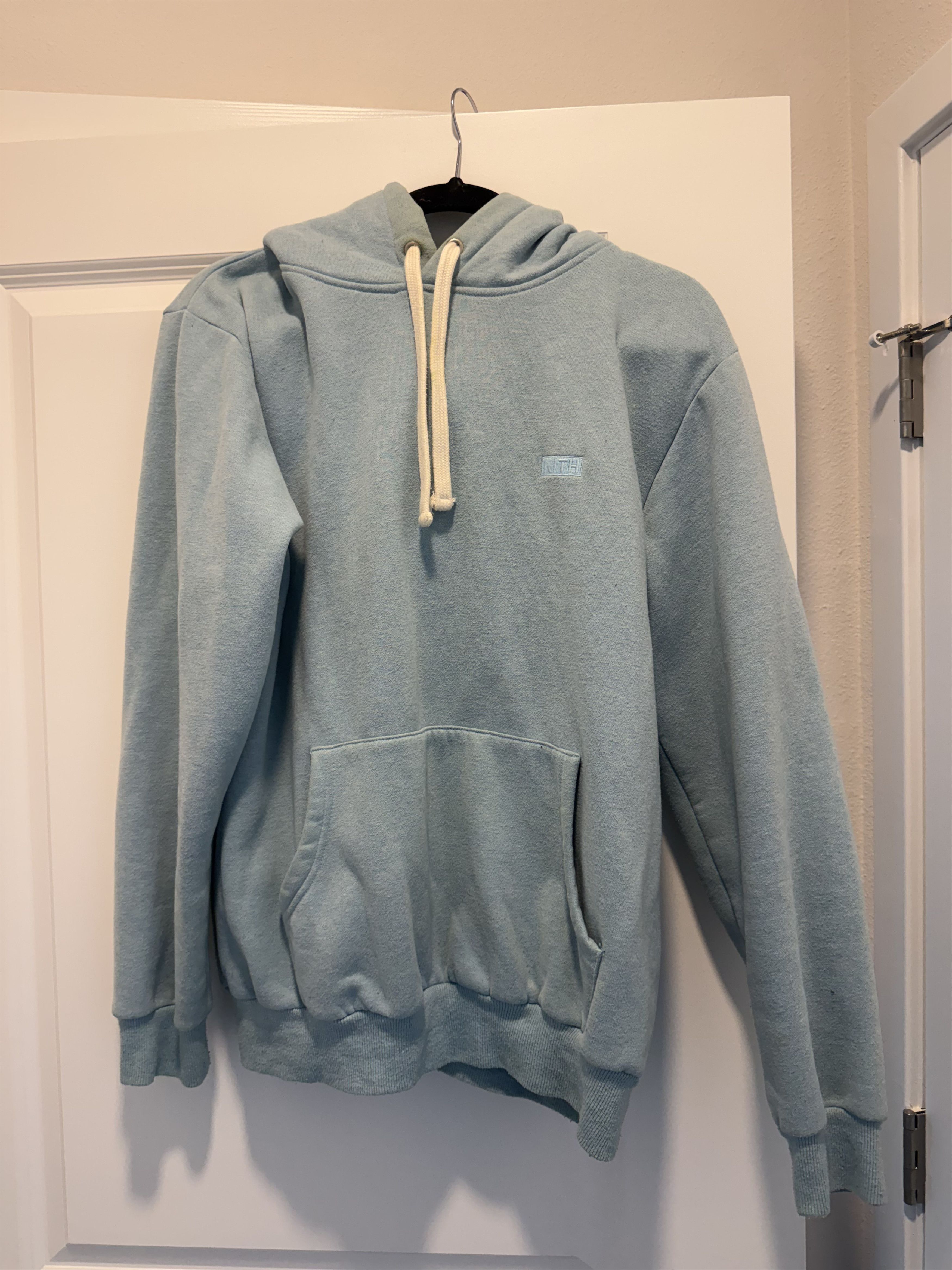 Kith Kith Two Tone Indigo Hoodie | Grailed