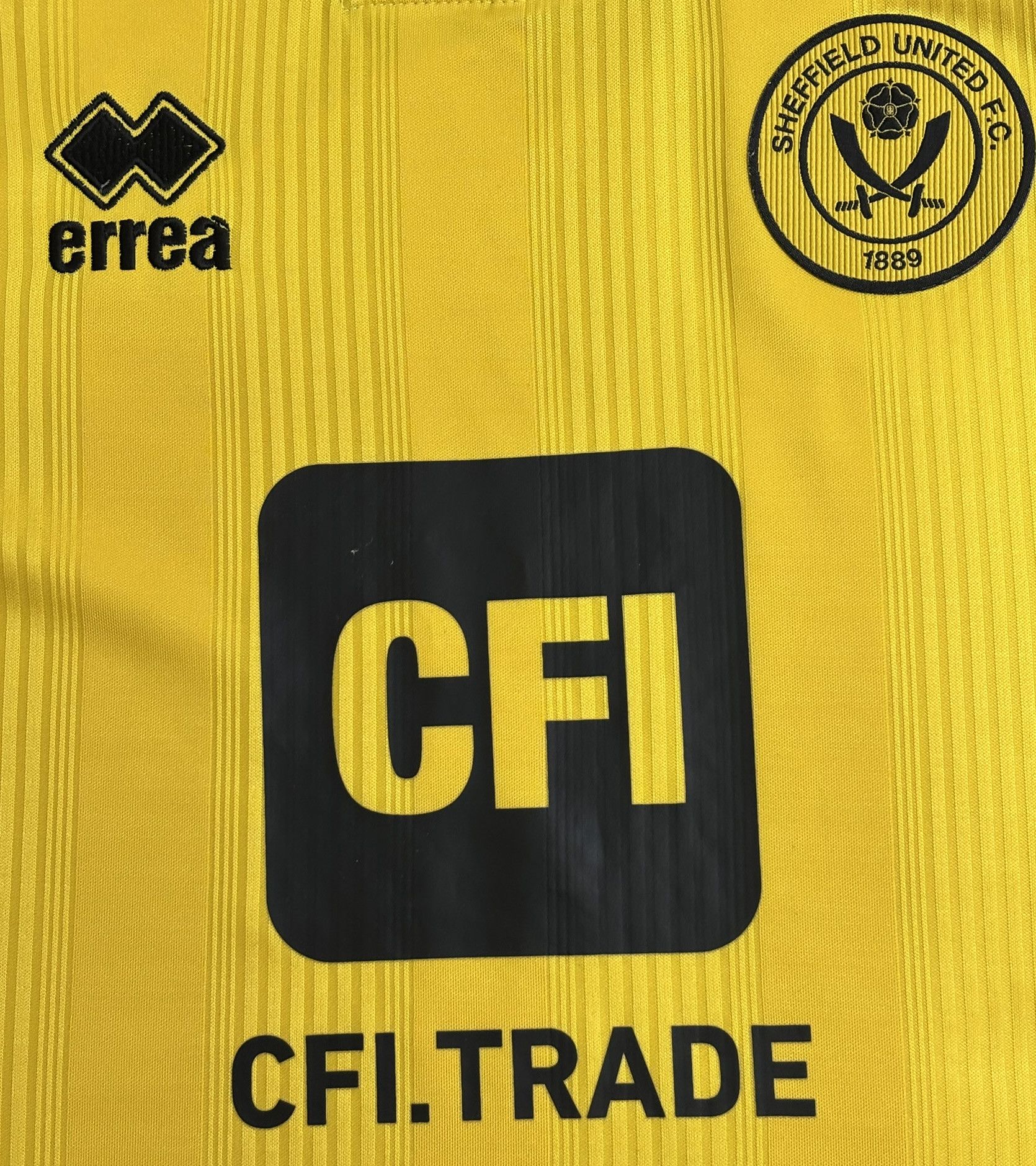 Errea Sheffield United 2023-2024 Errea Football Jersey Size S Size US S / EU 44-46 / 1 - 6 Thumbnail