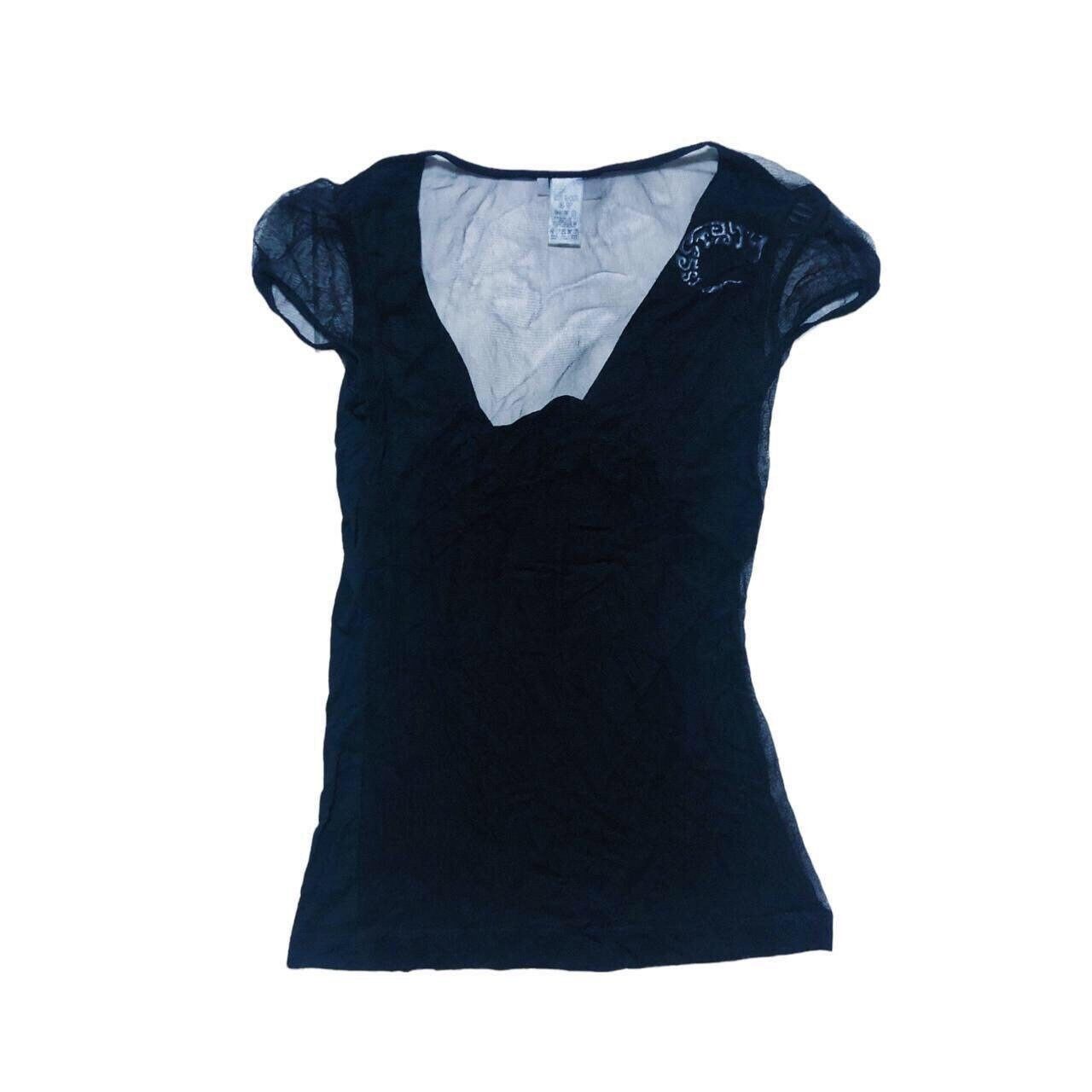 Miss Sixty The Miss Sixty Fallen Angel-Like Tee Black Size ONE SIZE - 5 Thumbnail