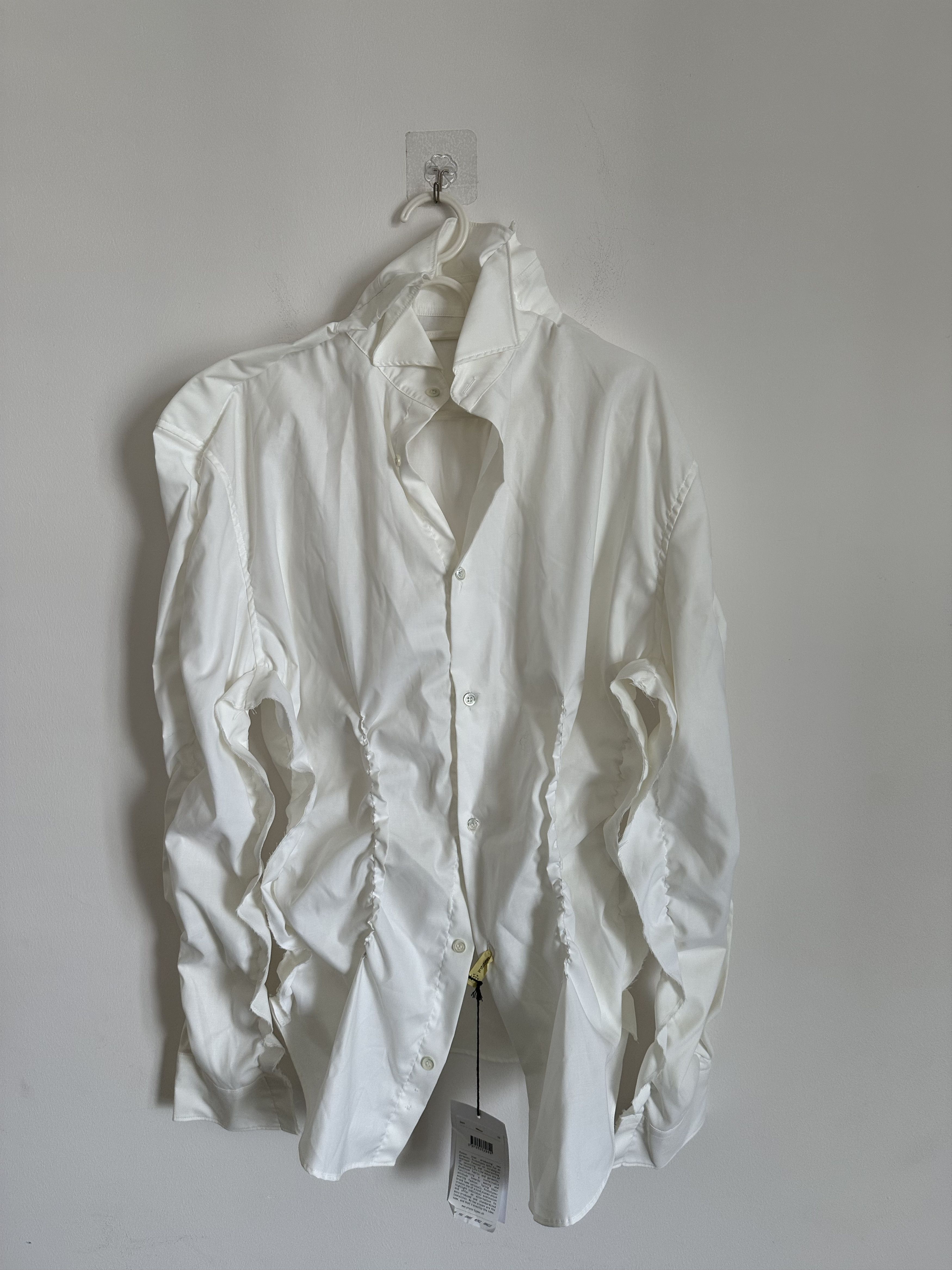 Prototypes Prototypes white outline shirt Size S / US 4 / IT 40 - 1 Thumbnail